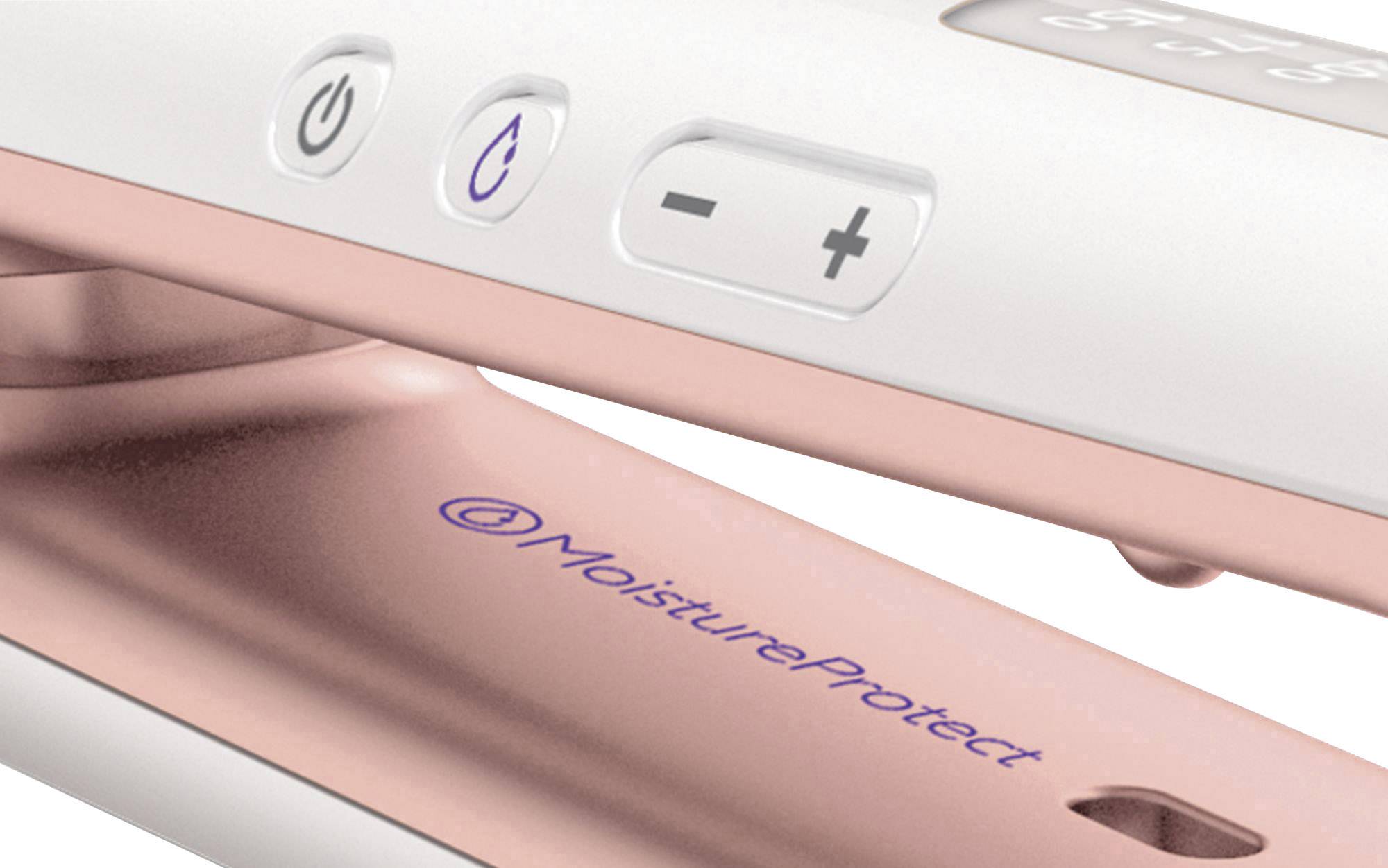 Philips HP8372/00 Moisture Protect Glätteisen Kupfer, Weiß