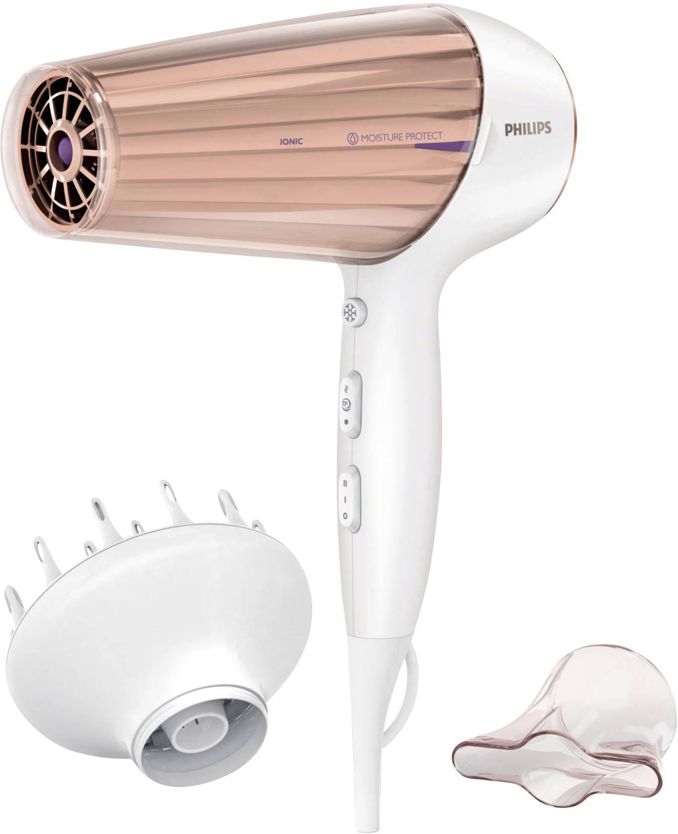 Philips Bodycare HP8280/00 Moisture Protect Haartrockner Kupfer, Weiß
