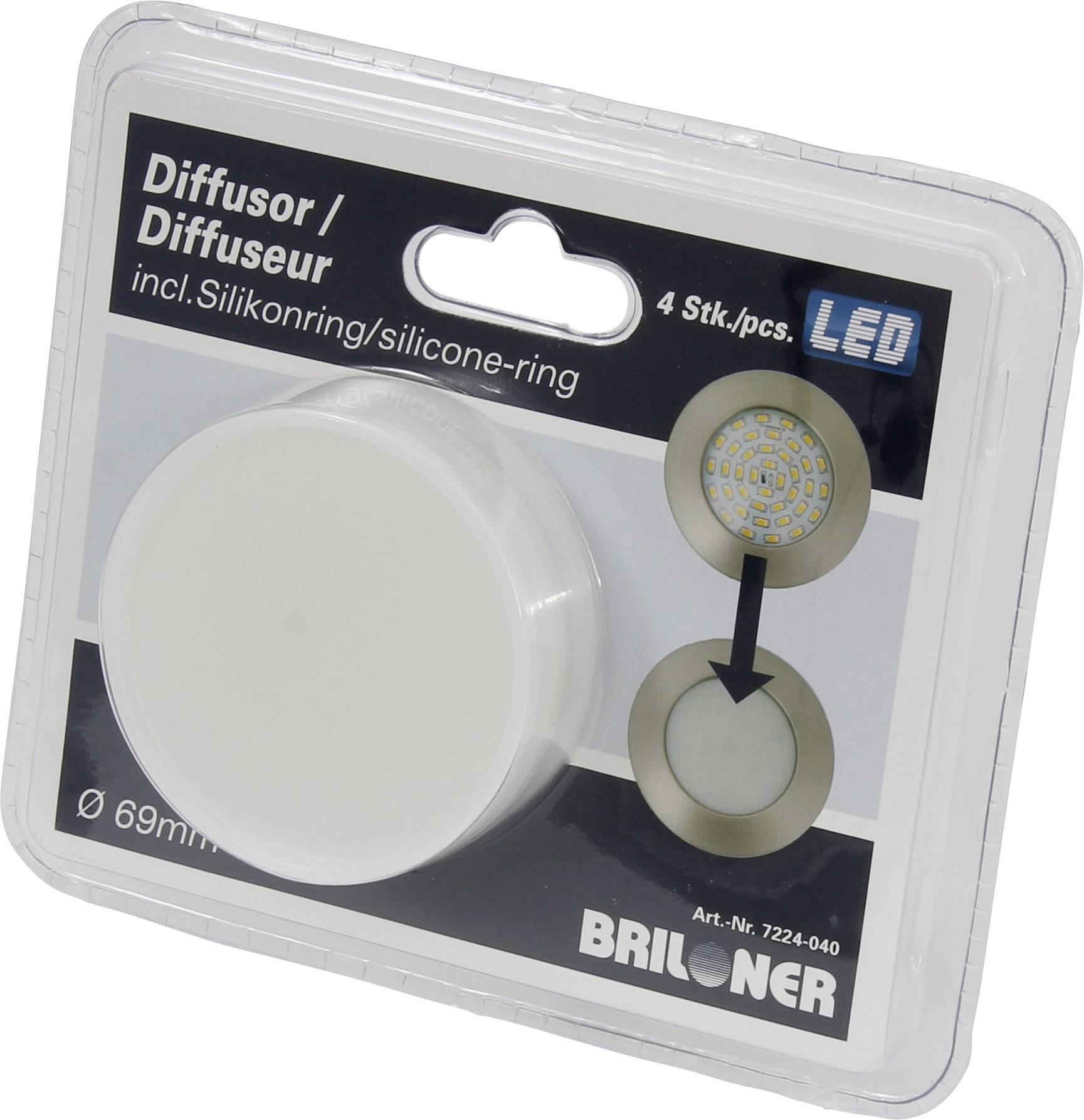 Briloner 7224040 Diffusor 4er Set Weiß