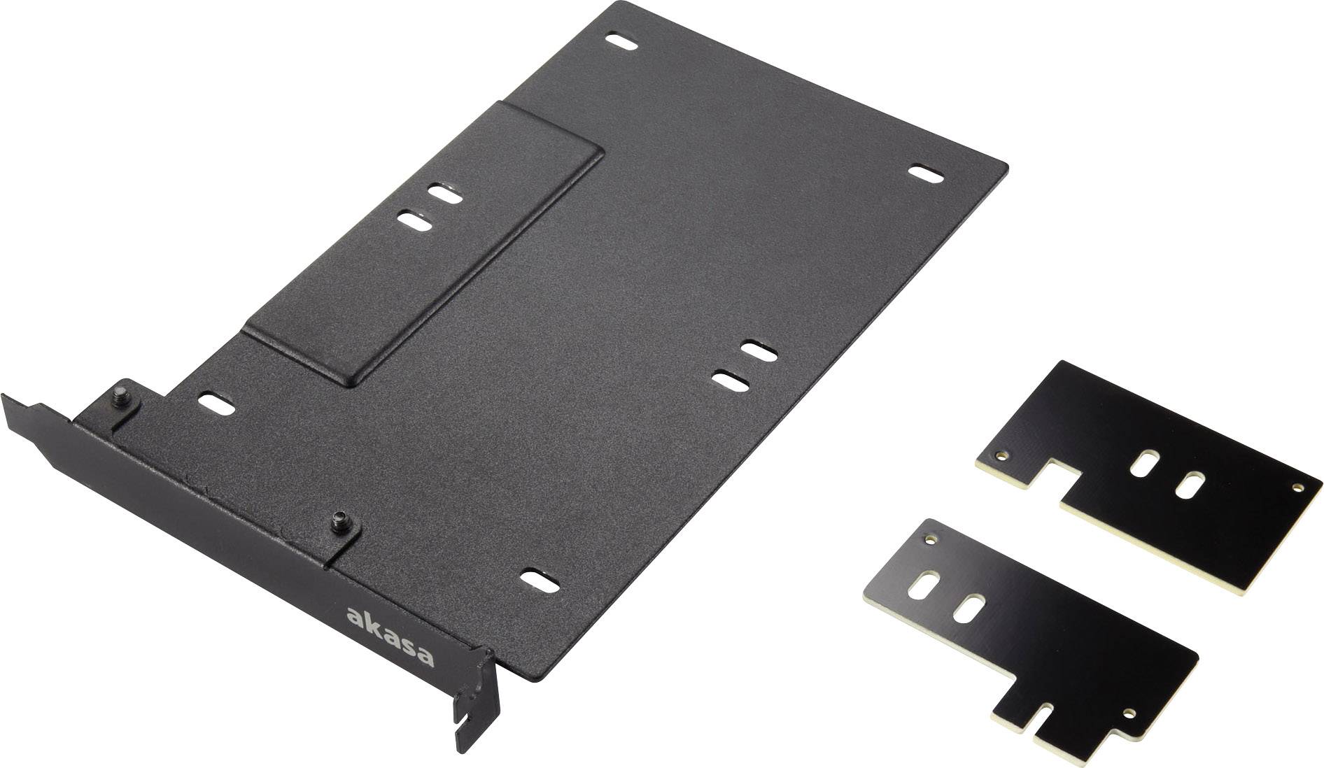 Akasa Laufwerksschachtadapter - Expansion Slot to 2x 2.5"
