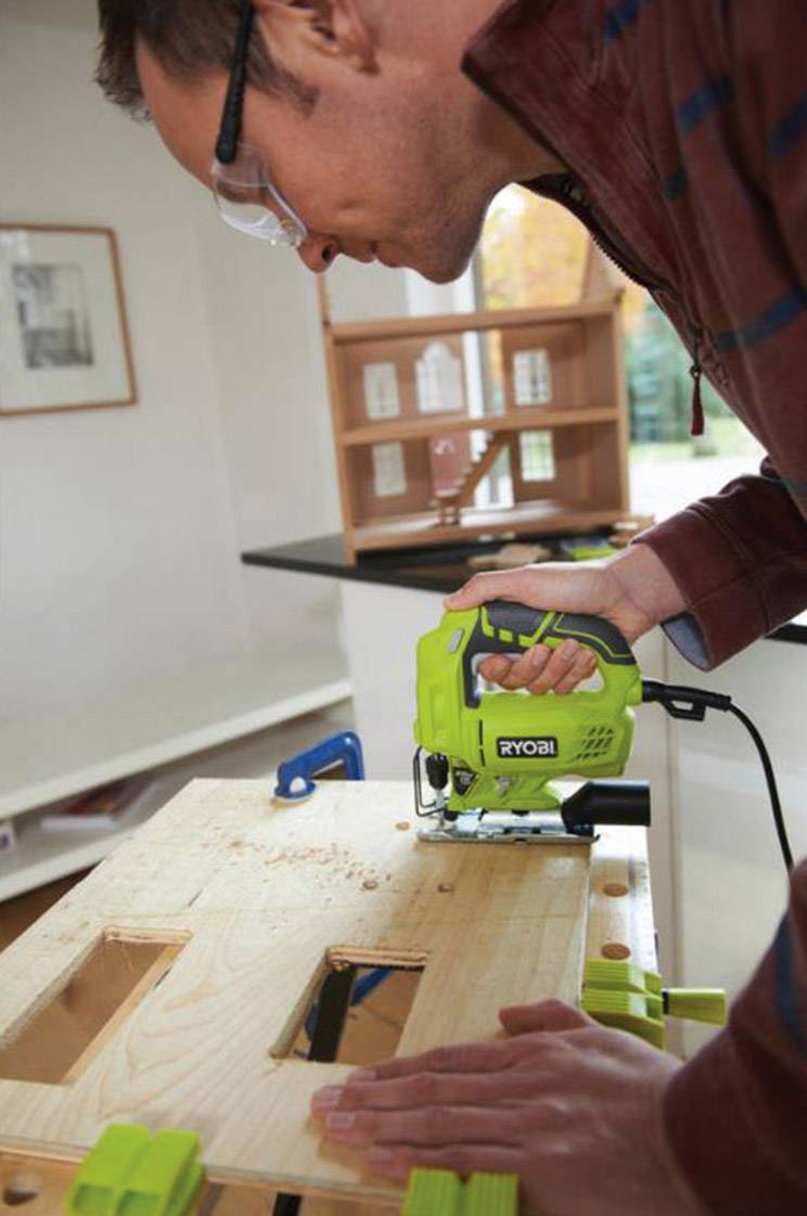 Ryobi RJS850-K Pendelhubstichsäge 5133002217 inkl. Koffer 600 W