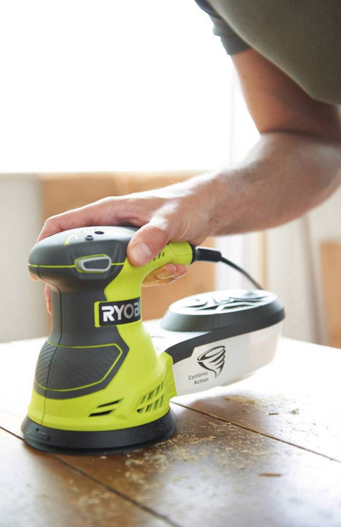 Ryobi ROS300A 5133001142 Exzenterschleifer inkl. Tasche 300 W Ø 125 mm