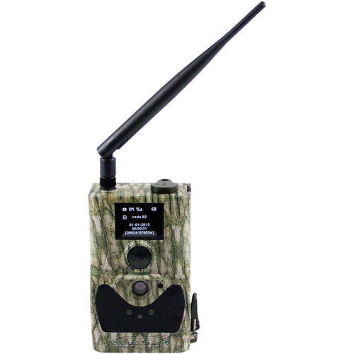Caméra de chasse Berger & Schröter SG880MK18M/HD 18 Mill. pixel LED noires, télécommande, module GSM, enregistrement sonore