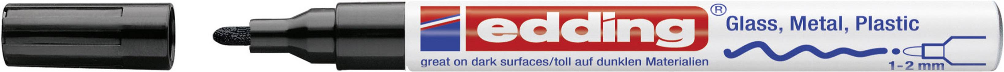 Edding 751 4-751-9-001 Lackmarker Schwarz 1 mm, 2mm