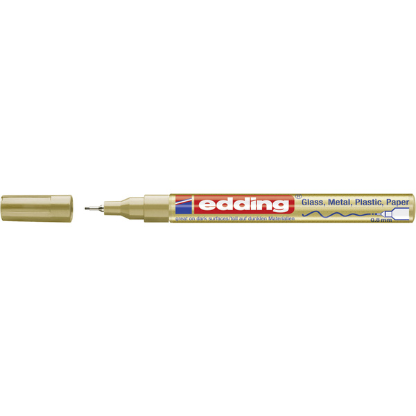 Edding 4-780-9-053 E-780 Lackmarker Gold 0.8 mm