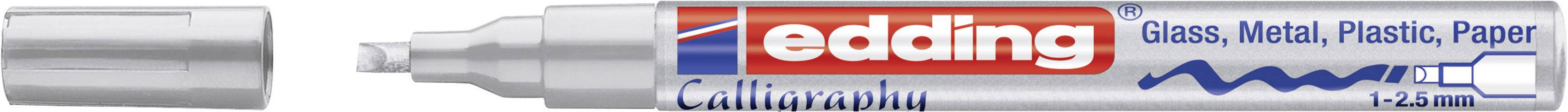 Edding E-753 4-753054 Lackmarker Silber 1 mm, 2.5 mm