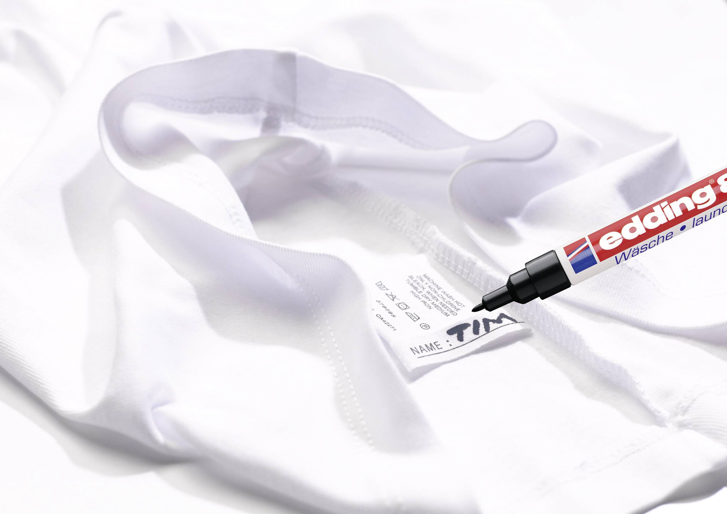 Edding E-8040 4-8040001 Wäschemarker Schwarz 1 mm