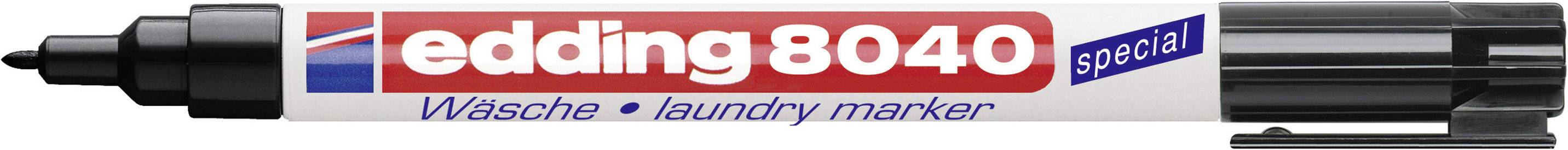 Edding E-8040 4-8040001 Wäschemarker Schwarz 1 mm