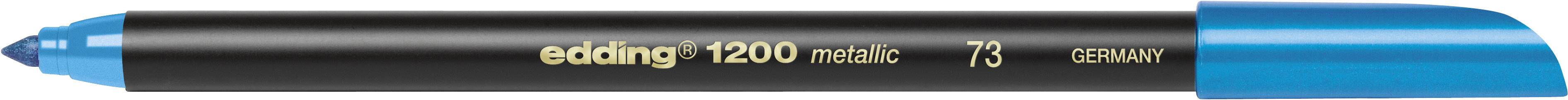 Edding Fasermaler E-1200 4-1200073 Blau (metallic) 1 mm, 3 mm 1 St.