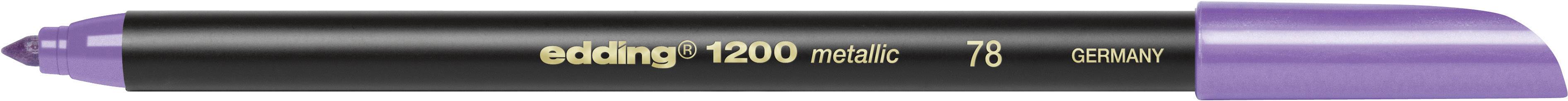 Edding Fasermaler E-1200 4-1200078 Violett metallic 1 mm, 3 mm 1 St.