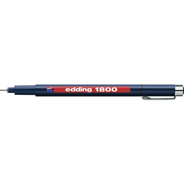 Edding 4-180001001 edding 1800 Fineliner  Schwarz 0.25 mm 1 St.