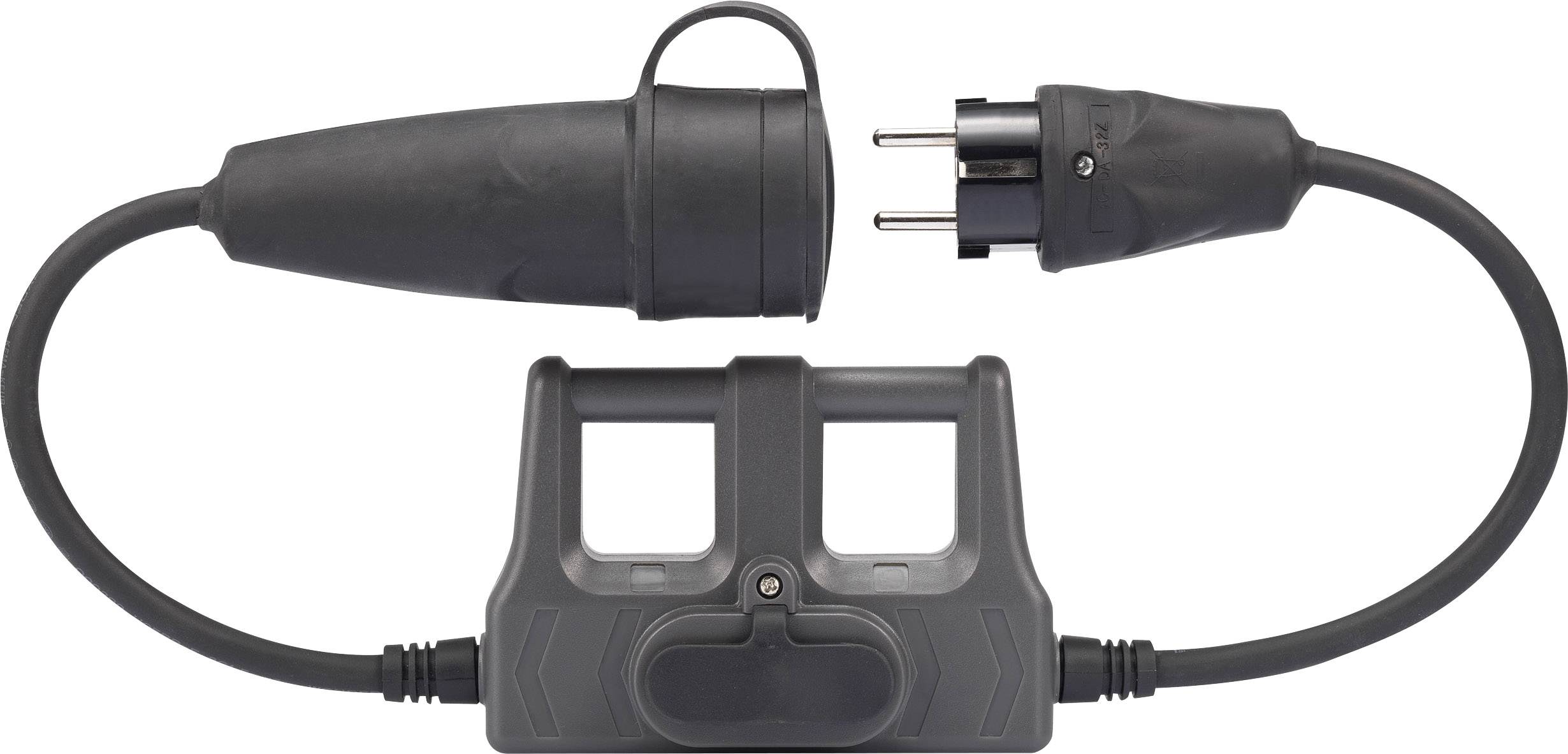 VOLTCRAFT DLA-1L 16 Messadapter Schutzkontakt 16A - Schutzkontakt 16A