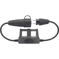 VOLTCRAFT DLA-1L 16 Messadapter Schutzkontakt 16A - Schutzkontakt 16A VOLTCRAFT DLA-1L 16 Messadapter Schutzkontakt 16A - Schutzkontakt 16A