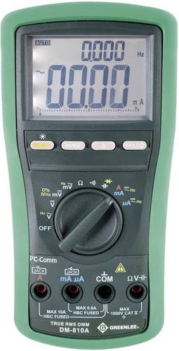 GreenLee DM-810A Hand-Multimeter digital CAT IV 1000V Anzeige (Counts): 10000