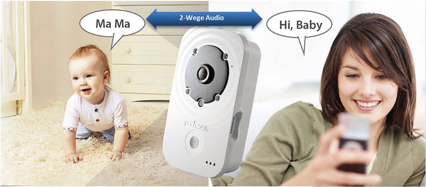 EDIMAX IC-3140W LAN, WLAN IP Überwachungskamera 1280 x 720 Pixel