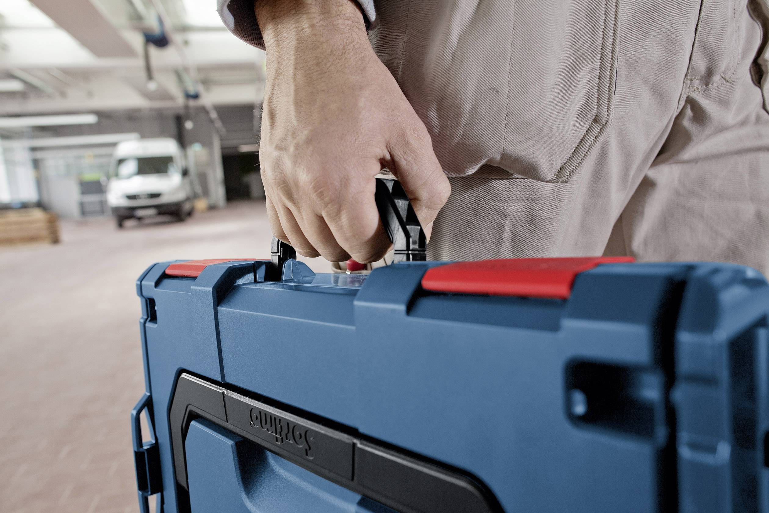 Bosch Professional L-BOXX 306 1600A001RU Transportkoffer ABS Blau (L x B x H) 357 x 442 x 273 mm