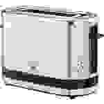 WMF Toaster mit eingebautem Brötchenaufsatz Edelstahl, Schwarz