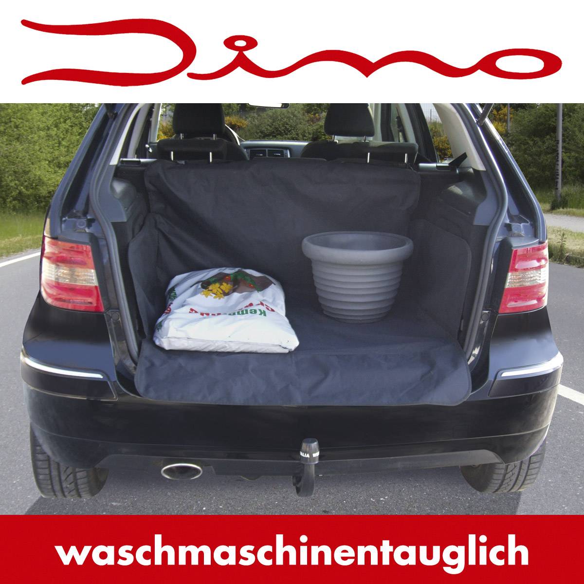 DINO 130036 Kofferraumschutz Passend für Modell (Auto) Universal Polyamid (L x B) 100cm x 73cm Schwarz