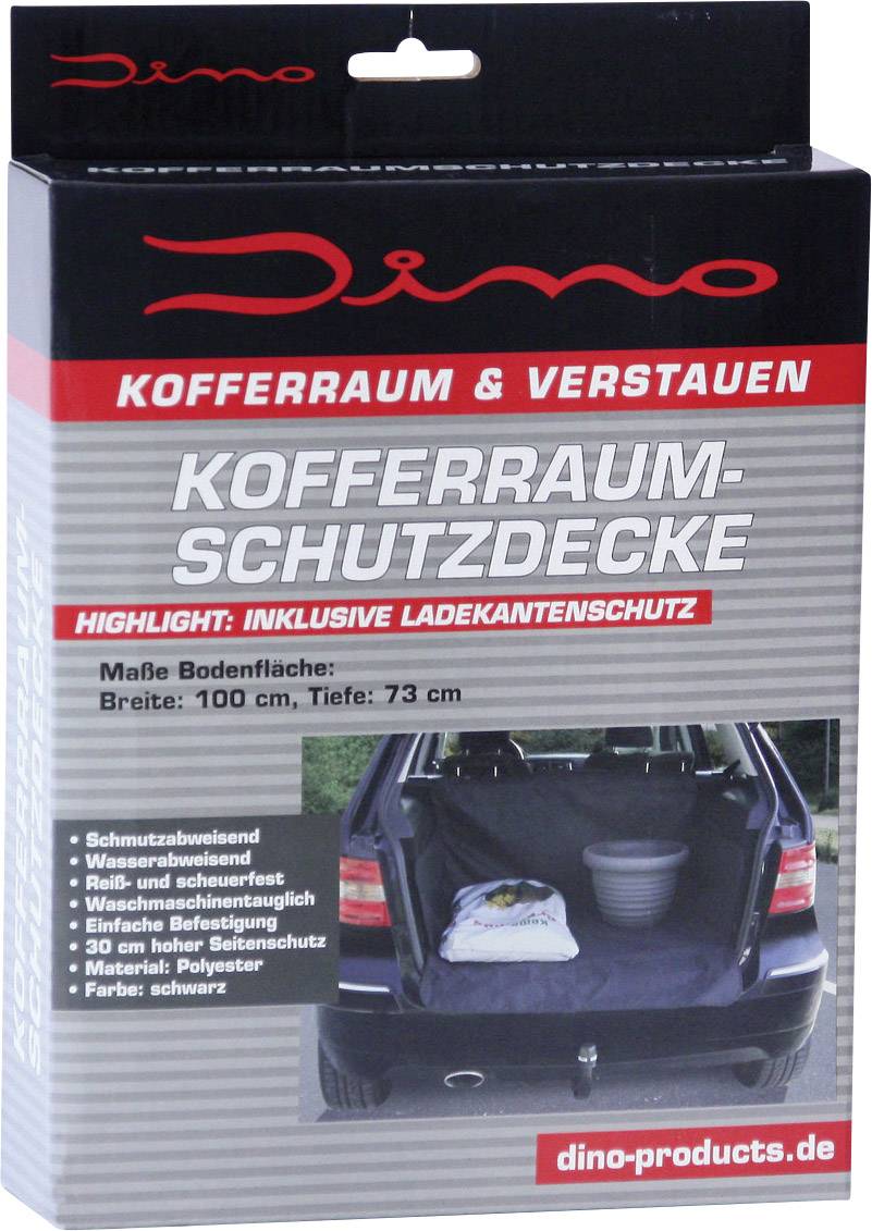 DINO 130036 Kofferraumschutz Passend für Modell (Auto) Universal Polyamid (L x B) 100cm x 73cm Schwarz