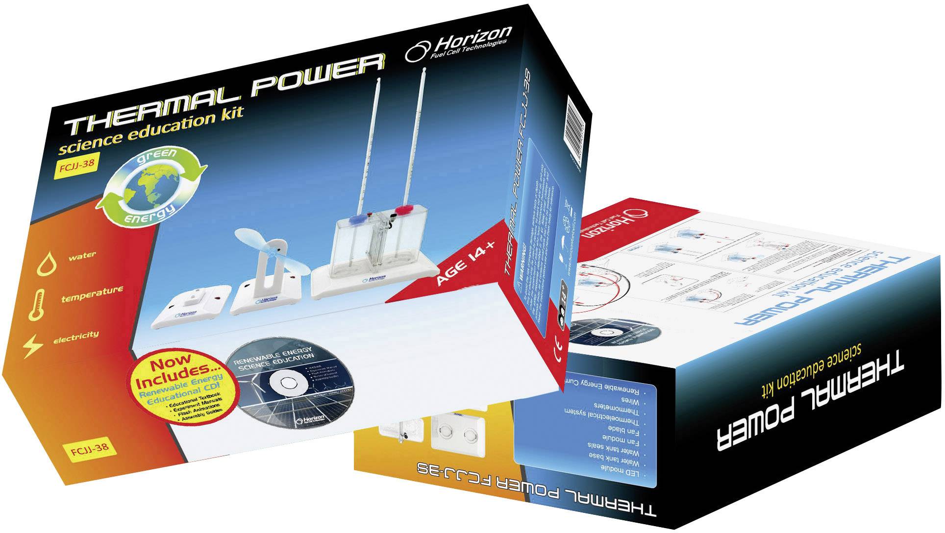 Horizon FCJJ-38 Thermal Power Science Kit Erneuerbare Energien, Alternative Energien Experimentier-Set ab 14 Jahre