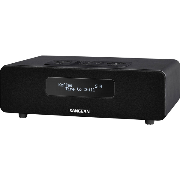 Sangean DDR-36 BT Tischradio DAB+, UKW AUX, Bluetooth® Schwarz