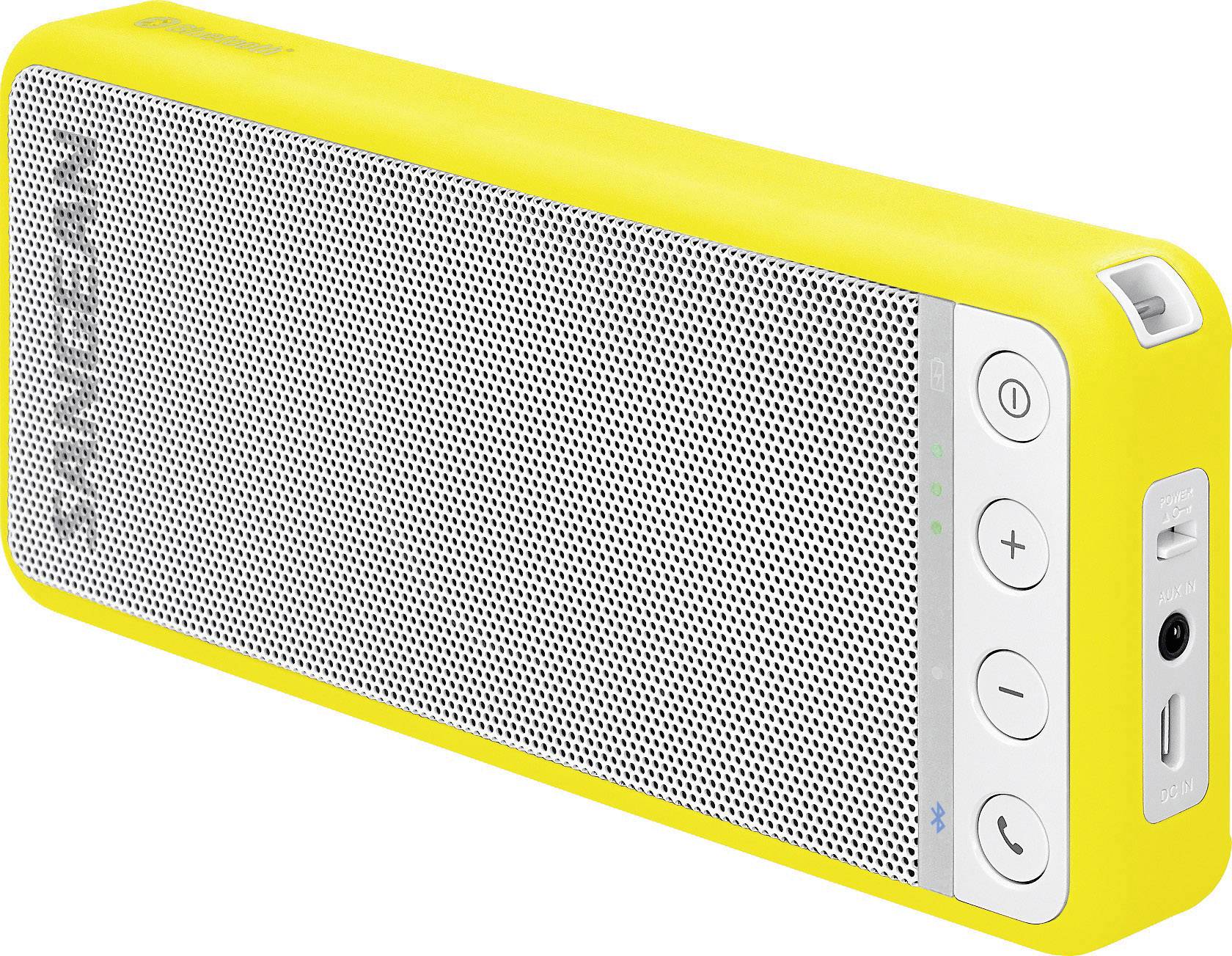Sangean BluTab BTS-101 Bluetooth® Lautsprecher Freisprechfunktion, NFC Weiß, Gelb