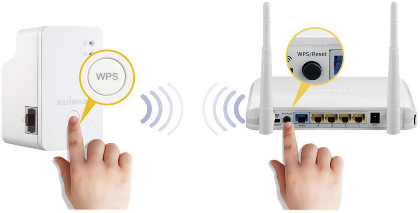 EDIMAX WLAN Repeater EW-7438RPn Mini met EdiRange App 29218C2 300 MBit/s