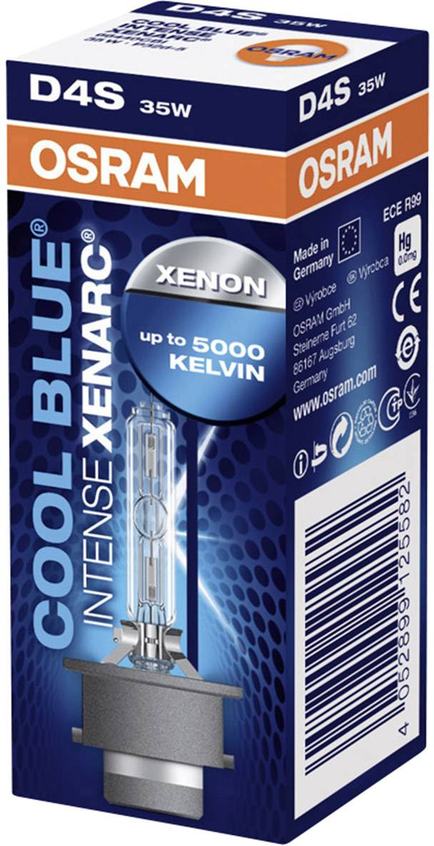 OSRAM 66440CBI Xenon Leuchtmittel Xenarc Cool Blue DS4 35 W 12 V, 85 V
