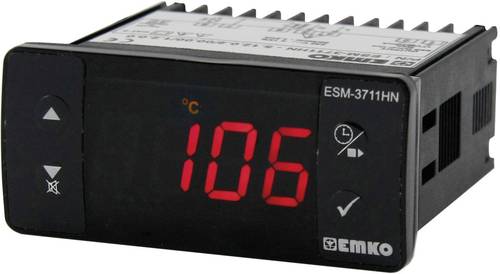 Emko ESM-3711-HN.5.11.0.1/00.00/1.0.0.0 Temperaturregler Pt100 Relais 10A