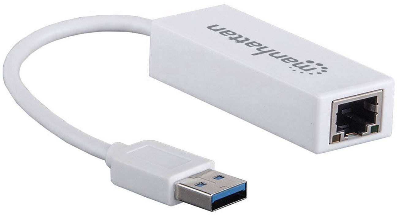 Manhattan Fast Ethernet Adapter Netzwerkadapter 100MBit/s USB-A (USB 2.0)
