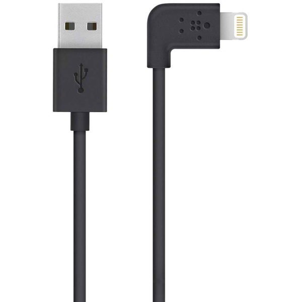 Belkin iPad/iPhone/iPod Datenkabel/Ladekabel [1x USB 2.0 Stecker A - 1x Apple Lightning-Stecker] 1.20m Schwarz