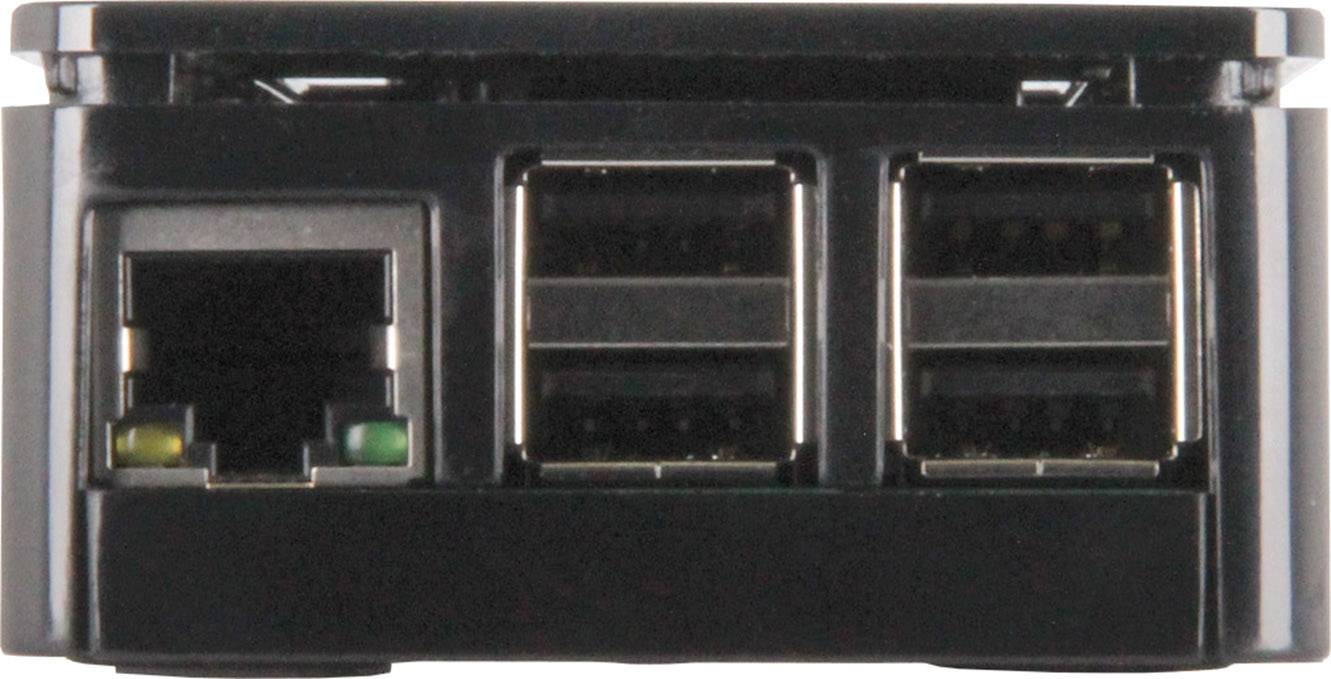 RB-Case+02B SBC-Gehäuse Passend für: Raspberry Pi Schwarz