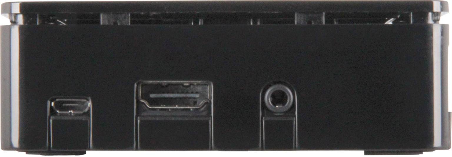 RB-Case+02B SBC-Gehäuse Passend für: Raspberry Pi Schwarz