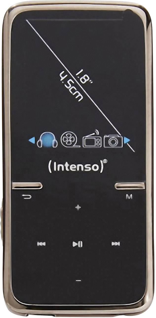 Intenso Video Scooter MP3Player, MP4Player 8GB Schwarz digitalo