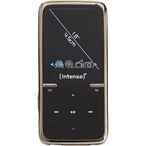 Intenso Video Scooter MP3-Player, MP4-Player 8GB Schwarz