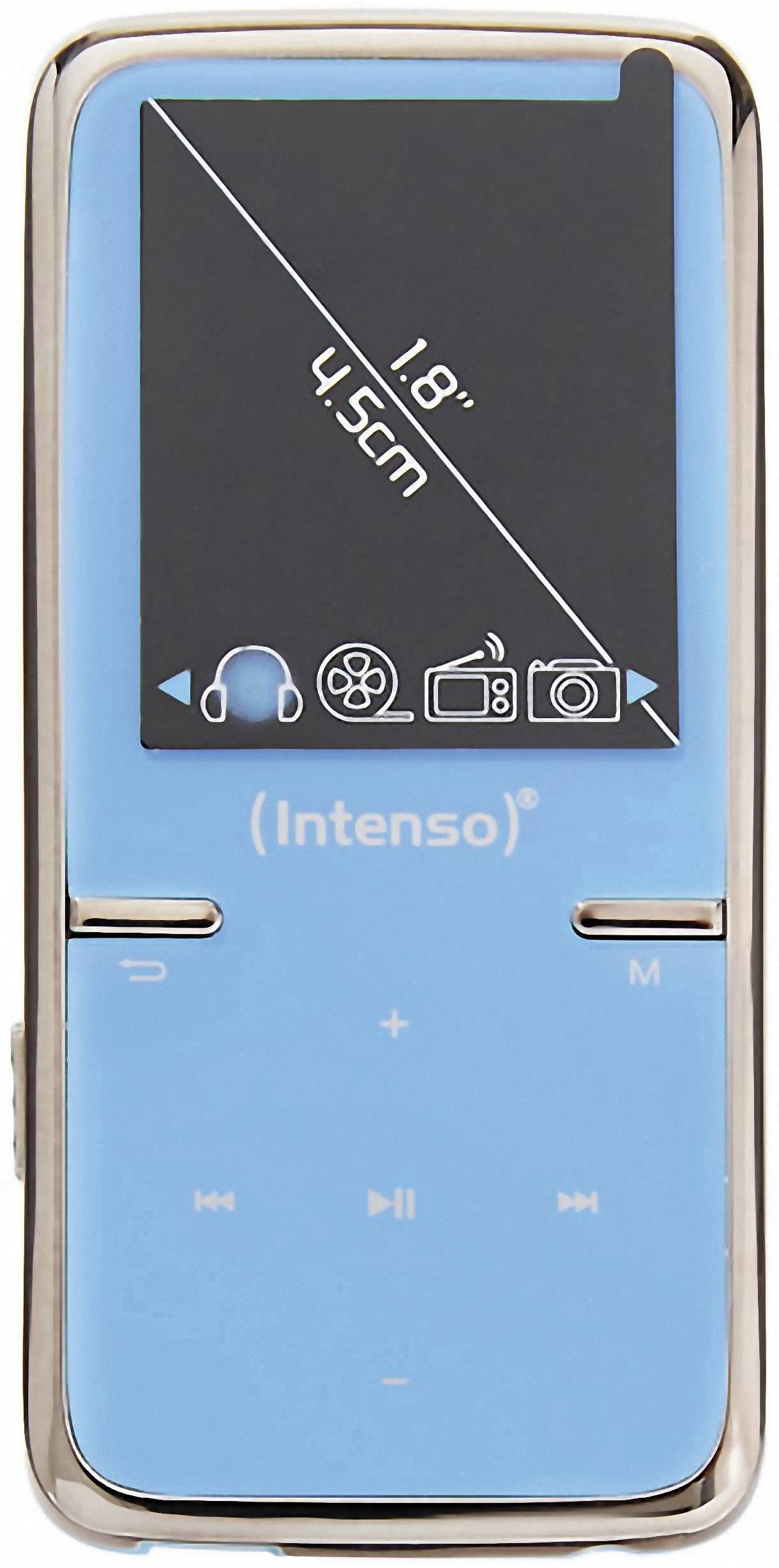 Intenso Video Scooter MP3-Player, MP4-Player 8 GB Blau