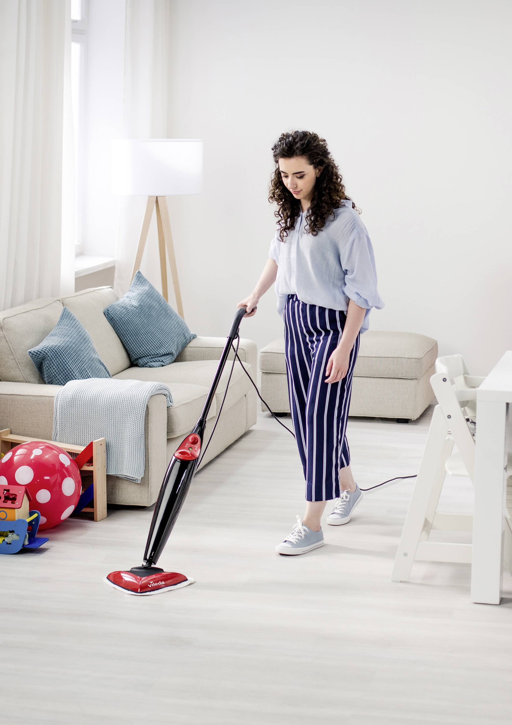 Vileda Vileda Steam Dampfreiniger inkl. 4 Ersatzbezüge 1 St. 147509