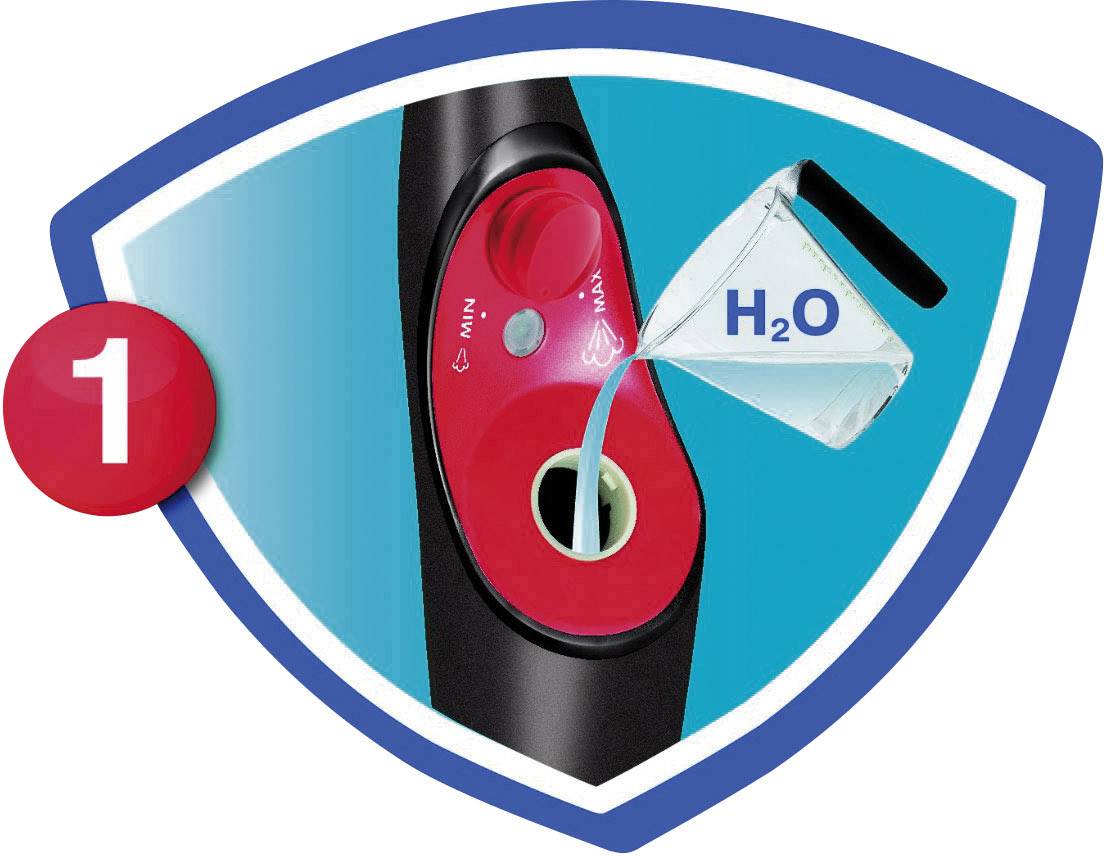 Vileda Vileda Steam Dampfreiniger inkl. 4 Ersatzbezüge 1 St. 147509