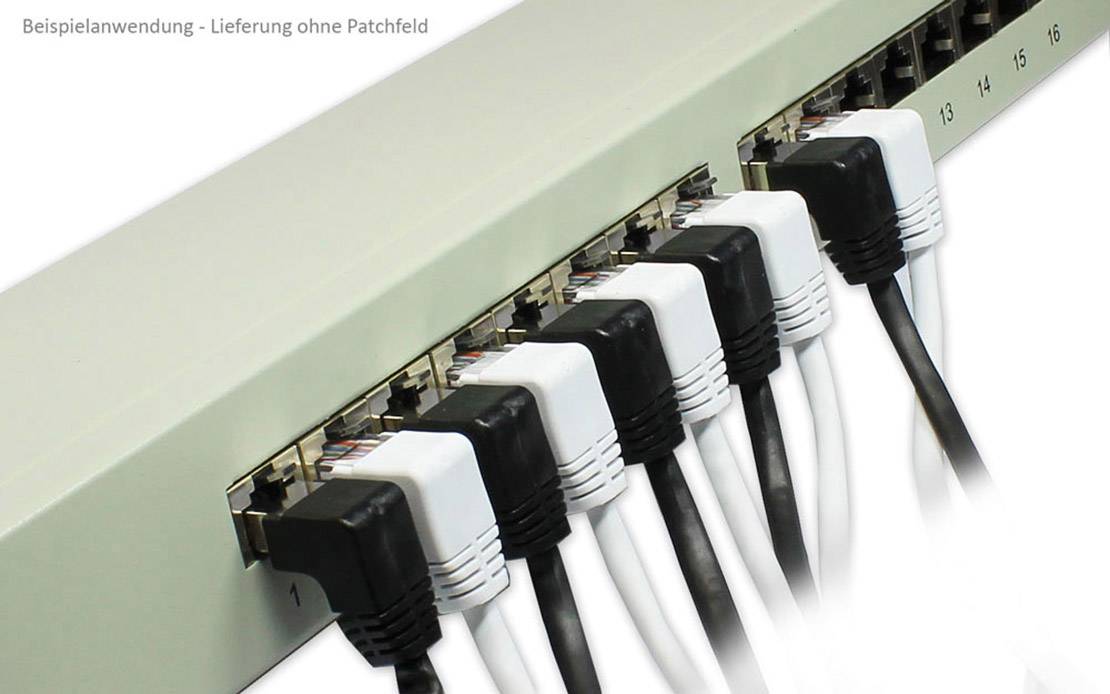 Good Connections 805S-050WI RJ45 CAT 5e F/UTP 5.00 m Schwarz 1 St.