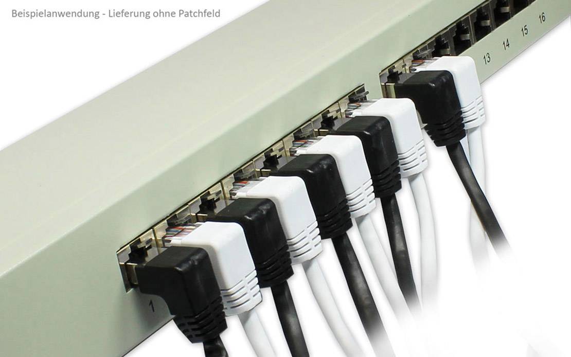 Good Connections 805S-150WI RJ45 CAT 5e F/UTP 15.00 m Schwarz 1 St.