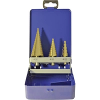 X4 Tools 700186 HSS Stufenbohrer-Set 3teilig 4 - 12 mm, 4 - 20mm Zylinderschaft 1 Set X4 Tools 700186 HSS Stufenbohrer-Set 3teilig 4 - 12 mm, 4 - 20mm Zylinderschaft 1 Set