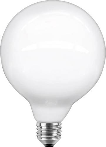 LED EEK A+ (A++ - E) E27 Globeform 4W = 30W Warmweiß (Ø x L) 95mm x 140mm dimmbar 1St.; Energieeffizienzklasse: A+