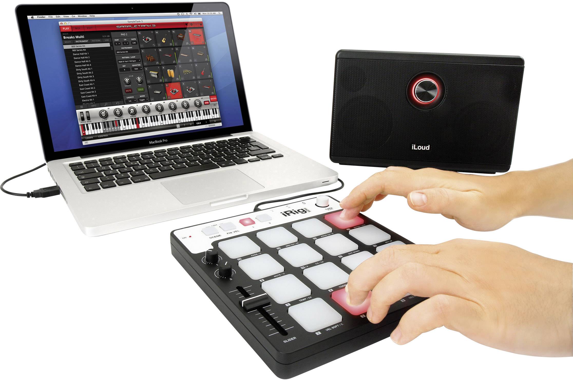 IK Multimedia iRig Pads MIDI-Controller