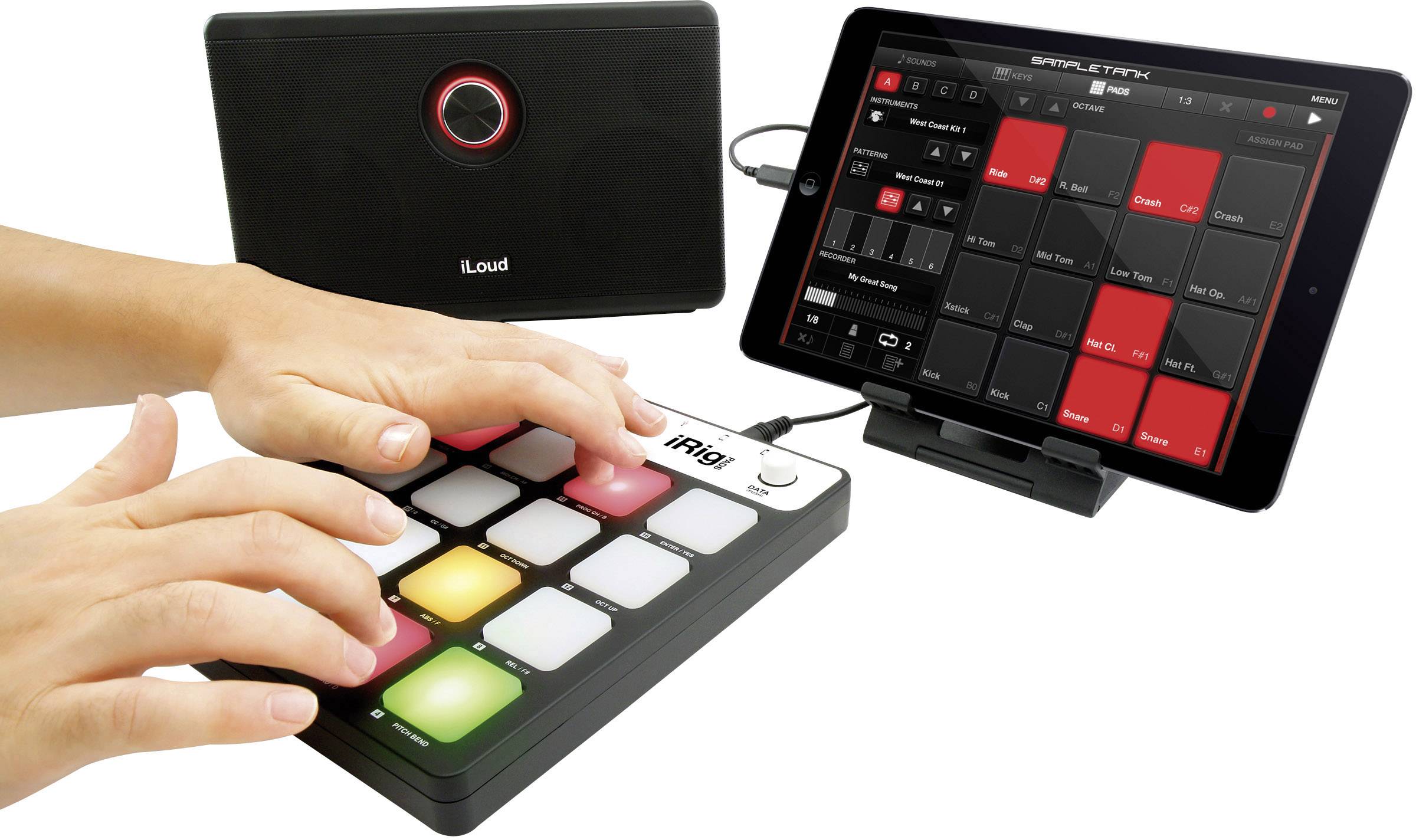 IK Multimedia iRig Pads MIDI-Controller