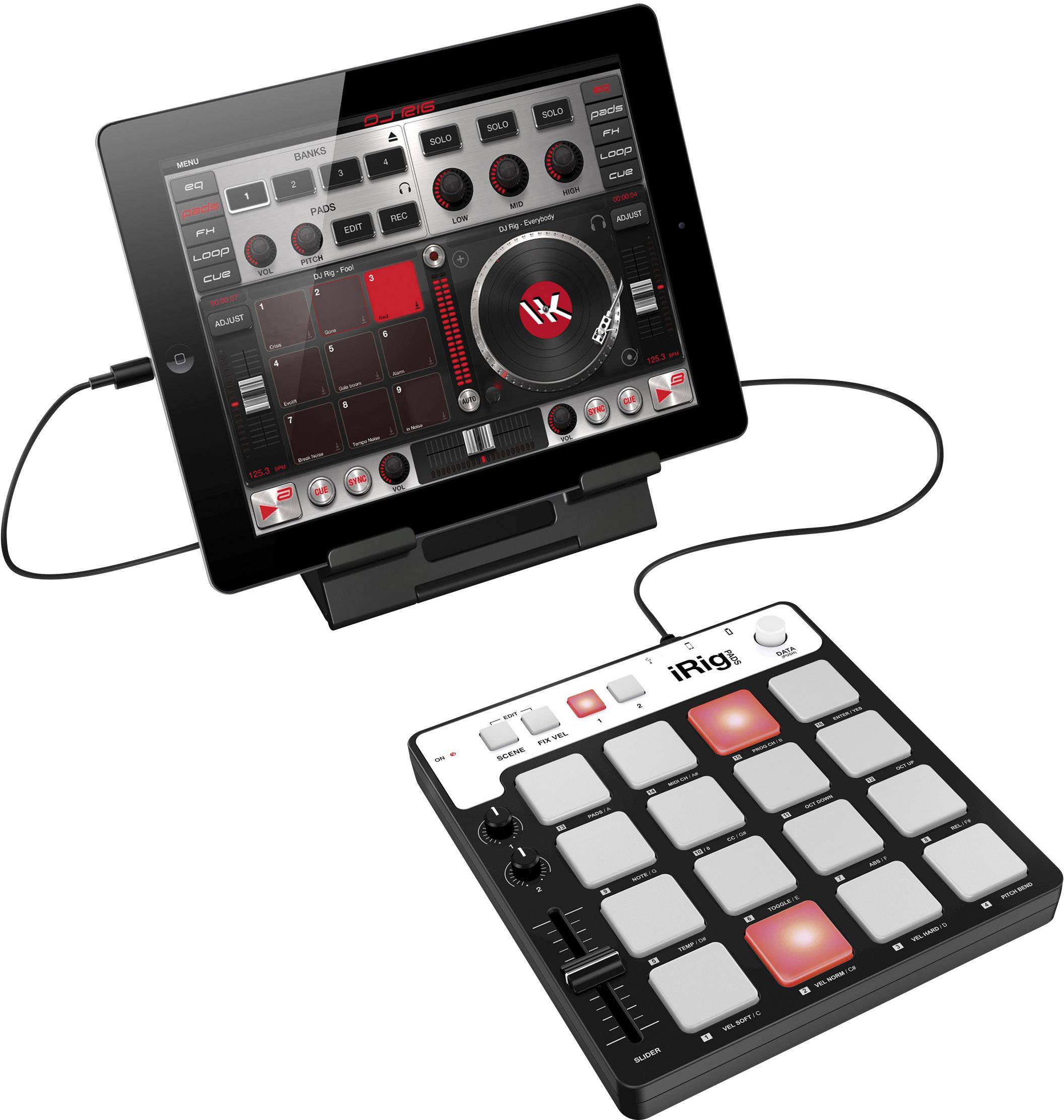 IK Multimedia iRig Pads MIDI-Controller