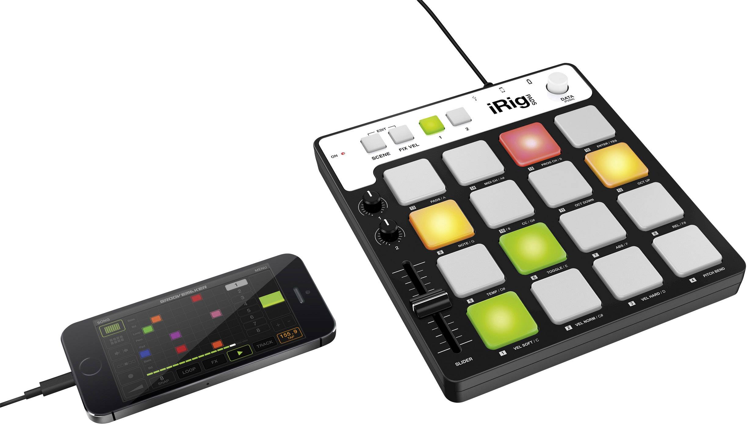 IK Multimedia iRig Pads MIDI-Controller