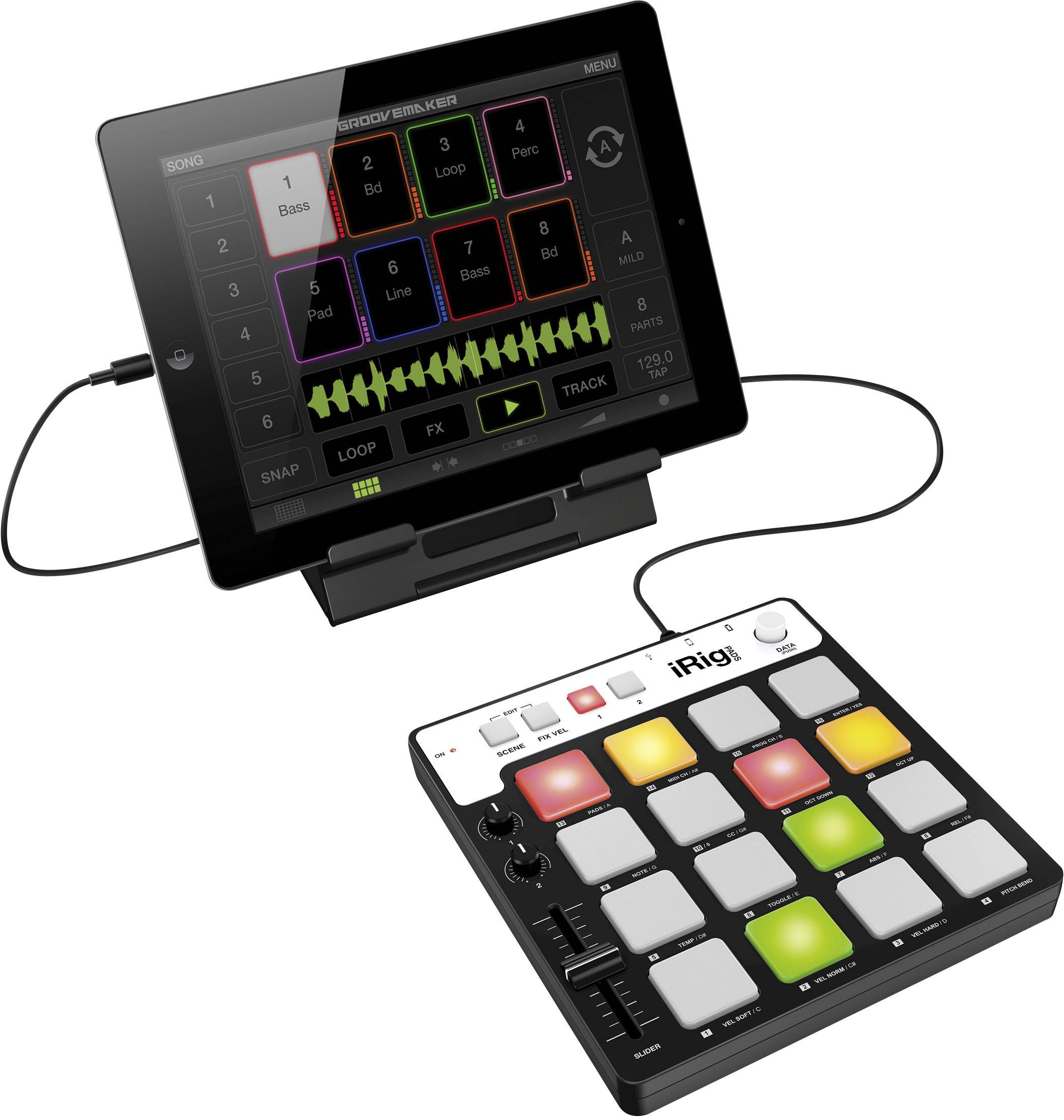 IK Multimedia iRig Pads MIDI-Controller