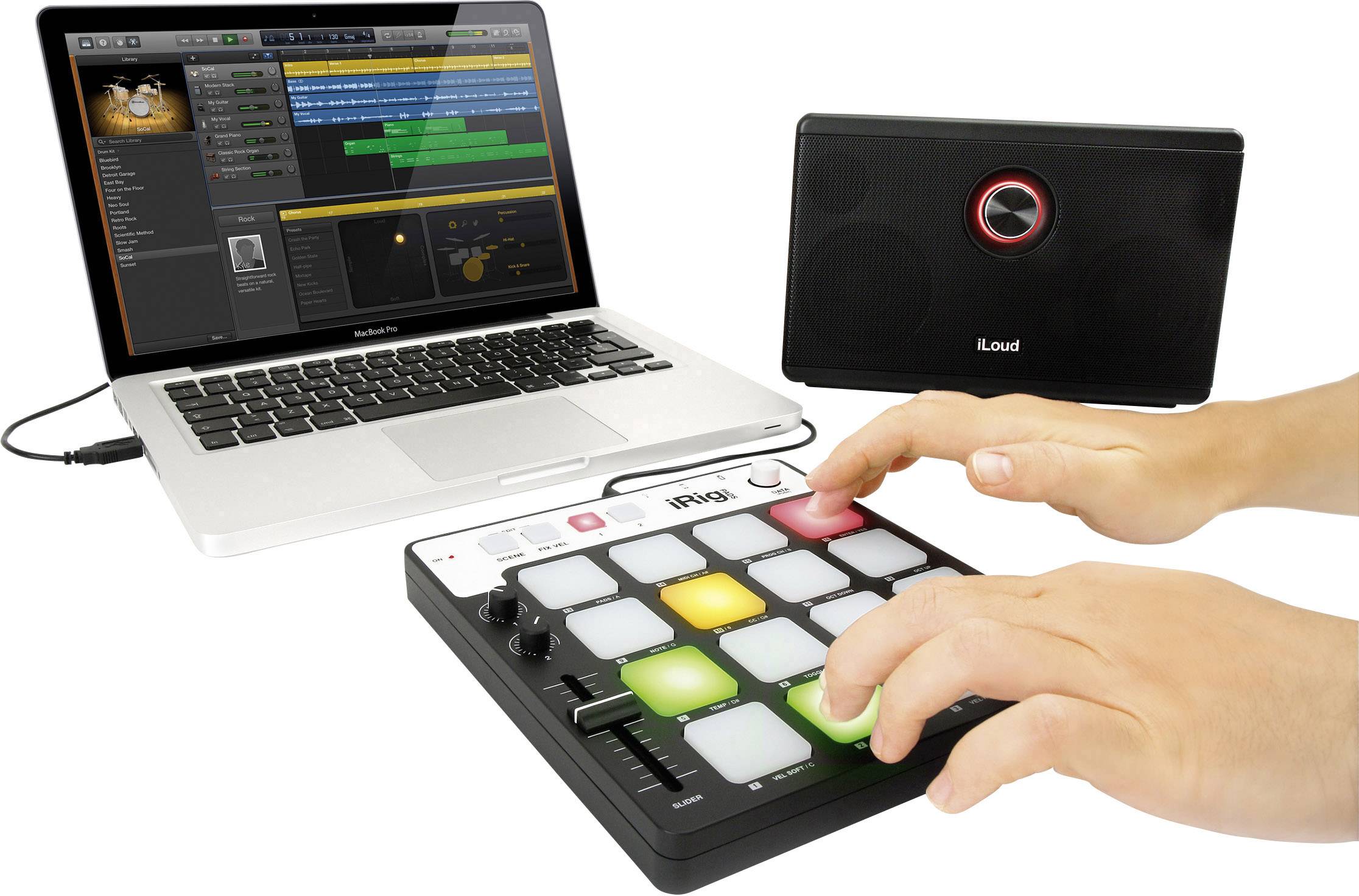 IK Multimedia iRig Pads MIDI-Controller