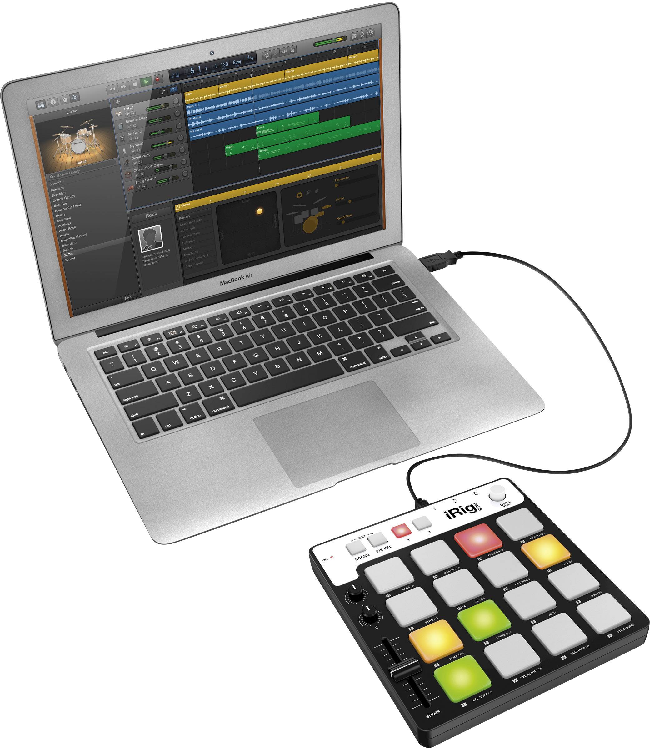 IK Multimedia iRig Pads MIDI-Controller