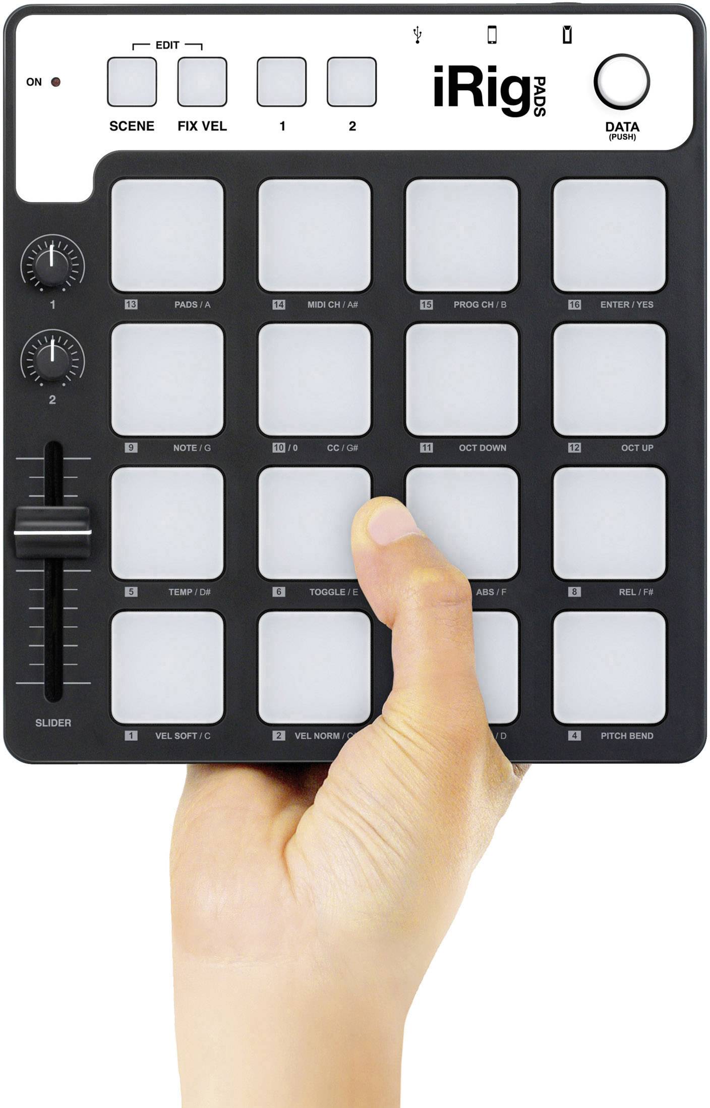 IK Multimedia iRig Pads MIDI-Controller